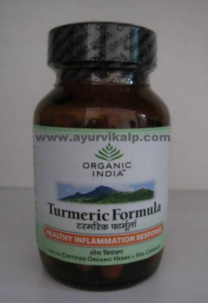 Organic India TURMERIC FORMULA, 60 Capsules, Healthy Inflammation Response